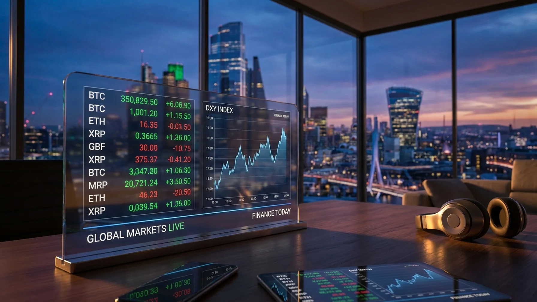 When the Dollar Dances with Bitcoin: A Chaotic Waltz