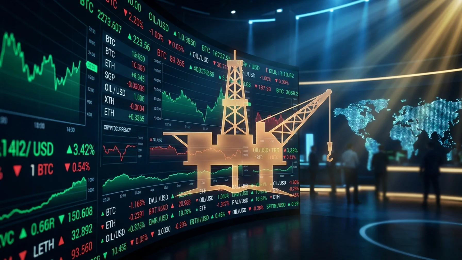 When Oil Prices and Crypto Markets Dance