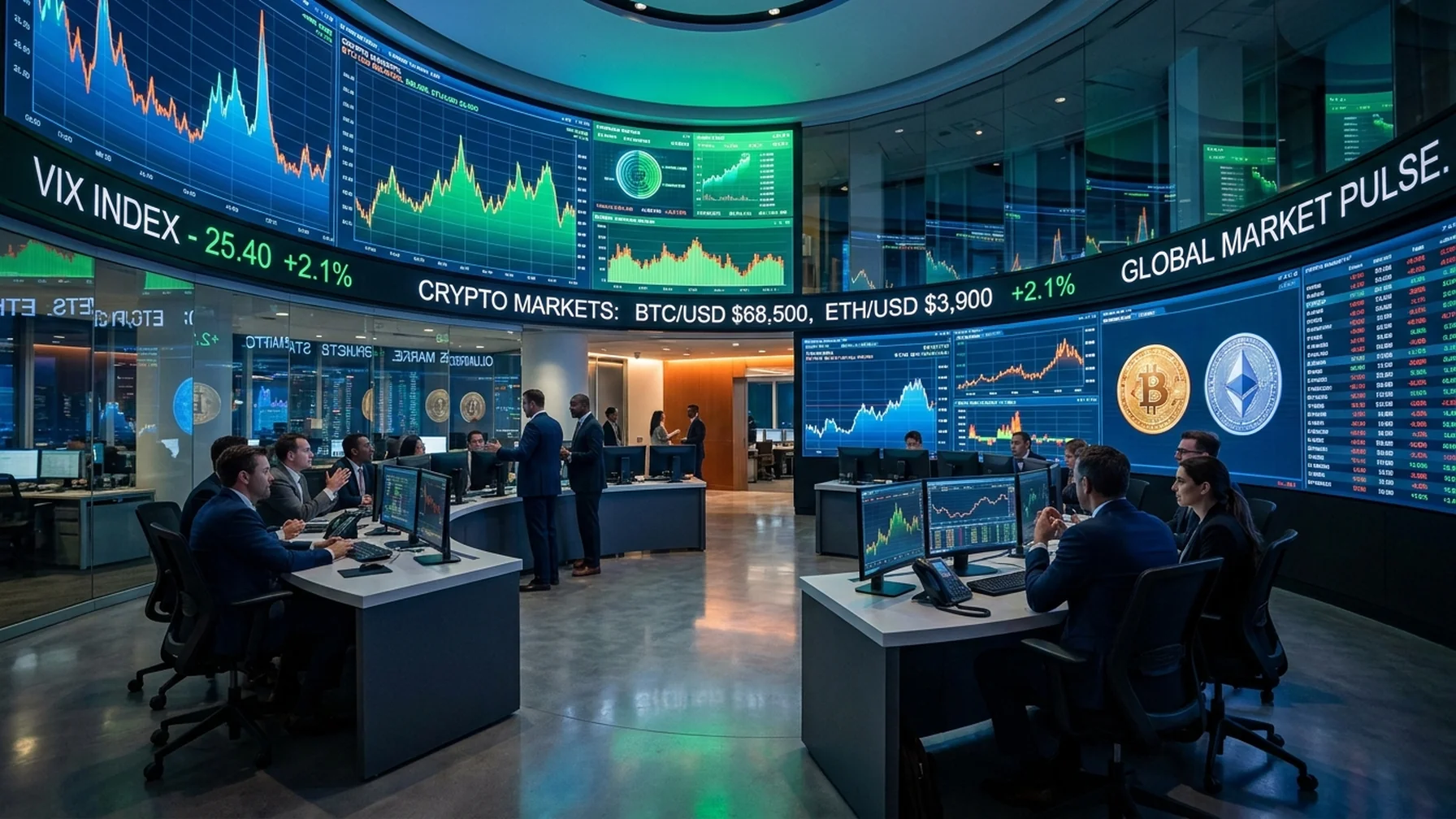 The VIX Index: A Ghost in the Crypto Machine?